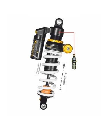 Touratech Suspension +20mm shock absorber for KTM 1290 Super Adventure R (2021-) Type Extreme