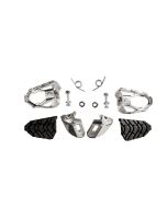 Works Pro height adjustable foot pegs for BMW R1300GS/ Adventure, R1250GS/ Adventure, R1200GS/ Adventure (LC), R12G/S 