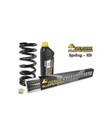 Progressive replacement springs for fork and shock absorber, for BMW F900GS with Enduro Package Pro