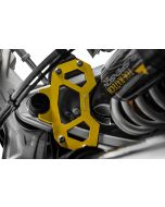 Hard Part steering stop for the BMW R1250GS/ R1200GS (LC), yellow