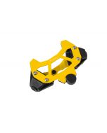 Hard Part steering stop for the BMW R1250GS Adventure/ R1200GS Adventure (LC), yellow