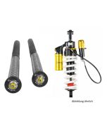 Touratech suspension set for BMW F900GS Extreme2 with Cartridge Extreme