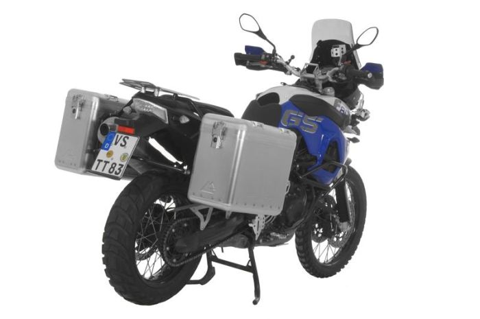 ZEGA Mundo aluminium pannier system for BMW F800GS/F700GS ZEGA Mundo aluminium pannier system for BMW F800GS/F700GS