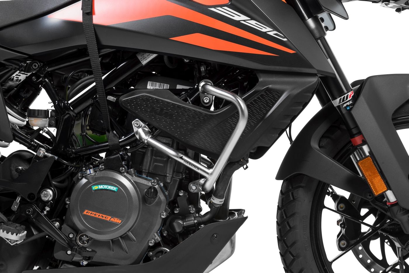 Stainless steel crash bar for KTM 390 Adventure Touratech Australia Online shop for motorbike accessories