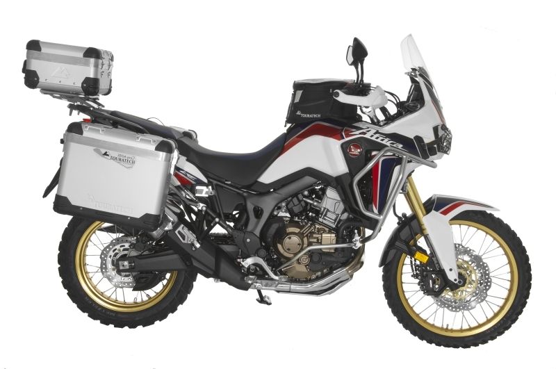 Stainless steel pannier rack for Honda CRF1000L Africa Twin 2015 2017 Touratech Australia Online shop for motorbike accessories