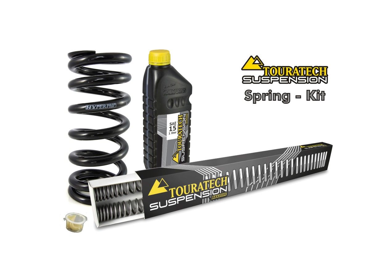 Progressive replacement springs for fork and shock absorber for Kawasaki KLR650 2008 2014 Touratech Australia Online shop for motorbike accessories