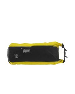 Dry bag PS17 with valve, size L, 10 litres, yellow/black, by Touratech Waterproof