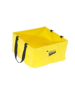 Folding bowl, 10 litres, yellow, by Touratech Waterproof
