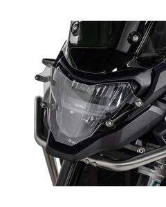 Headlight protector makrolon with quick release fastener for BMW F900GS