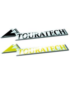 Polyglass 3D sticker  *Touratech* white 200x50 mm