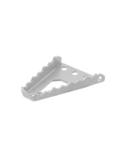 Stainless steel foot brake pedal extension, standard height, for KTM LC8, KTM 690 Enduro