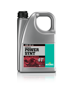 Motorex oil - Power Synt 4T SAE 10W/50 - 4 litres JASO MA2