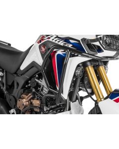 Stainless steel crash bar black, for Honda CRF1000L Africa Twin